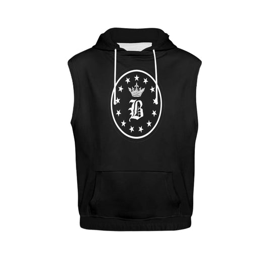 Barnette Brand Co.™ Sleeveless signature "B" hoodie